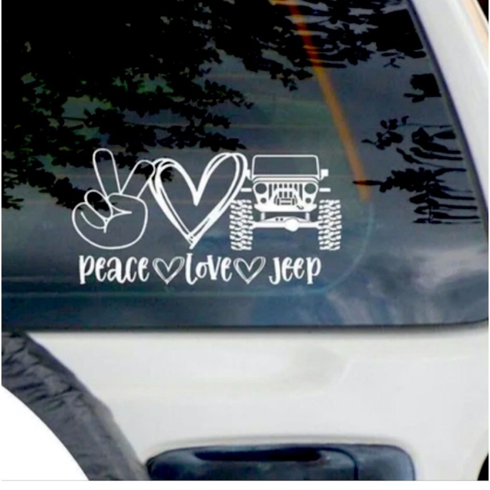 Jeep vinyl decal